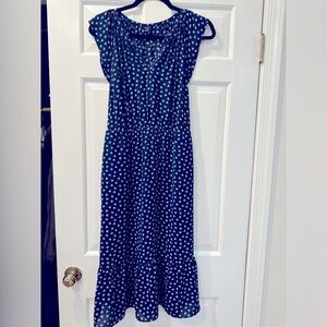 J. crew navy blue dress
